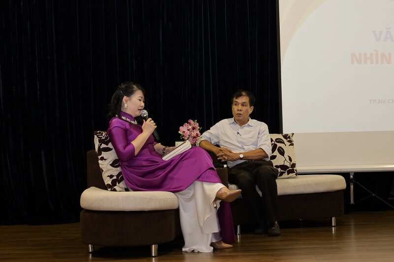 Phần giao lưu với diễn giả Lê Minh Quốc trong chuyên đề