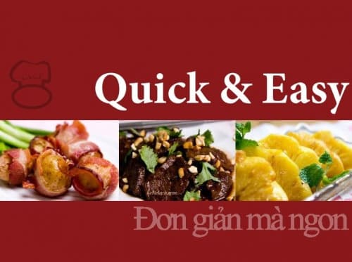 Sách dạy chế biến món ăn Việt Nam