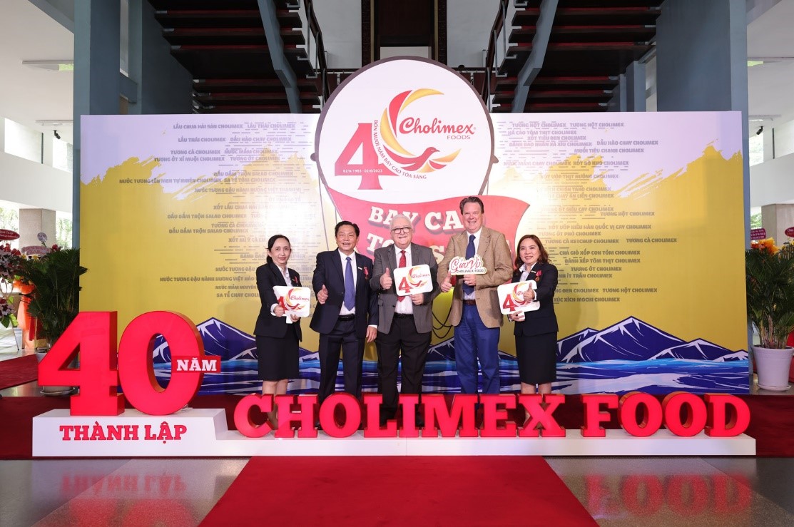 Cholimex Food tổ chức Lễ kỷ niệm 40 năm Thành lập Công ty