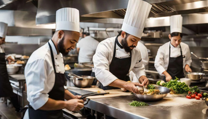 Bếp phó cũng có trách nhiệm trong việc chế biến món ăn để phục vụ khách hàng