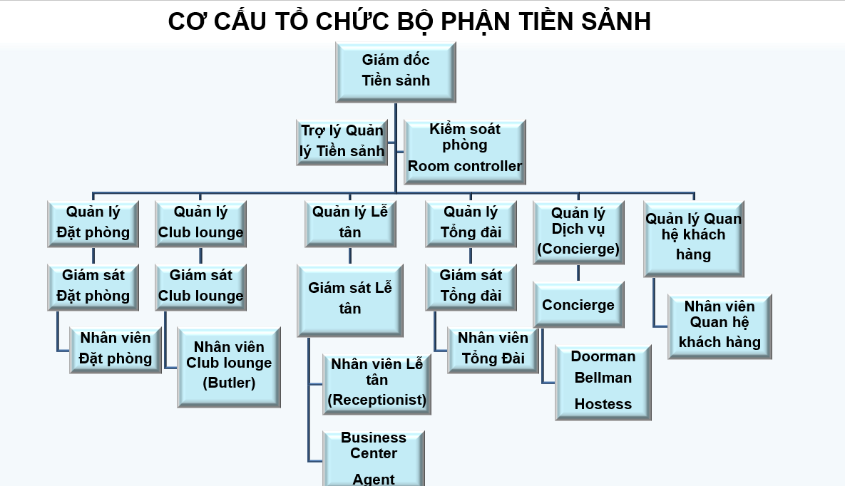 Sơ đồ về cấp bậc và lộ trình thăng tiến