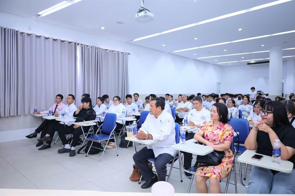 Người tham dự Workshop Ẩm thực và sức khỏe