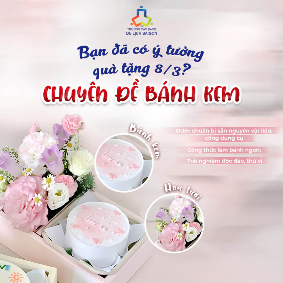 Chuyên đề Bánh kem 8/3