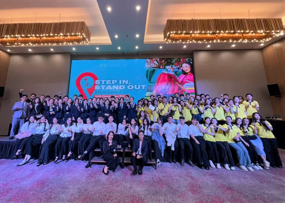 Chụp ảnh lưu niệm cuối IHG Open Day 2025
