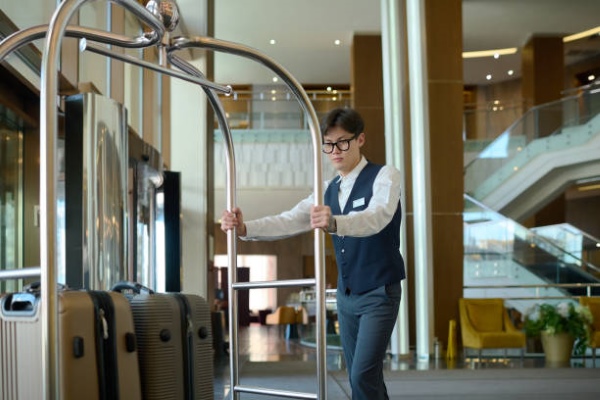 Bellman là nhân viên khách sạn chuyên hỗ trợ khách với hành lý, hướng dẫn khách trong khu vực khách sạn