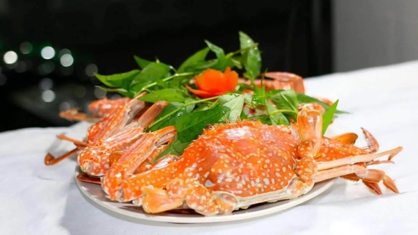 Ghẹ Hàm Ninh vừa ngon vừa giàu dinh dưỡng, tốt cho tim mạch và cơ bắp