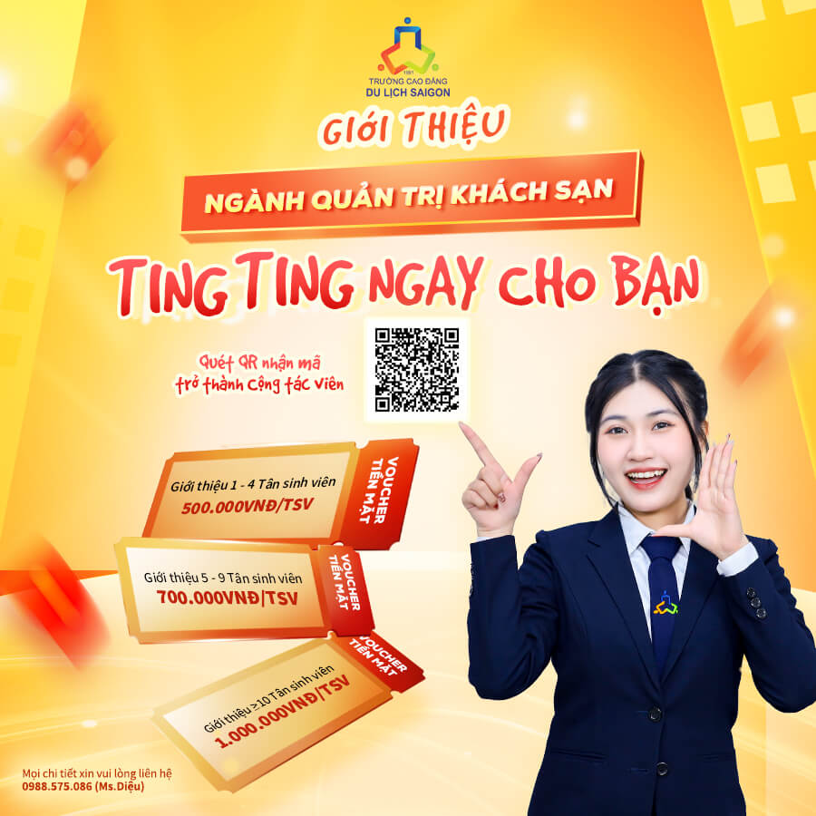 GIỚI THIỆU NGÀNH QUẢN TRỊ KHÁCH SẠN - TING TING NGAY CHO BẠN