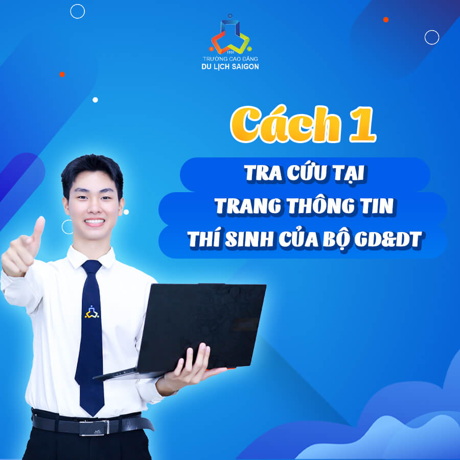 Tra cứu tại Website của Bộ GD-ĐT