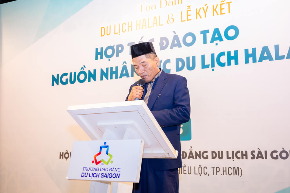 Ông Miêu Abbas - Chủ tich Halal Việt Nam (HVN)