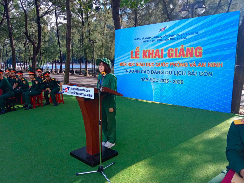 Lễ khai giảng môn học Giáo dục Quốc Phòng - An ninh