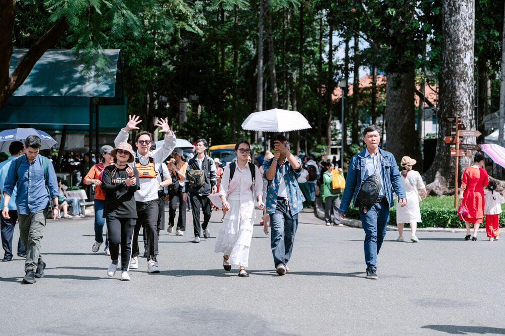 Walking tour trong chuyến thực tập
