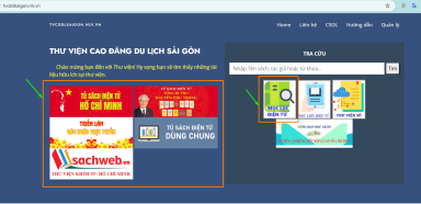 Ebook thư viện Trường Cao đẳng Du lịch Sài Gòn