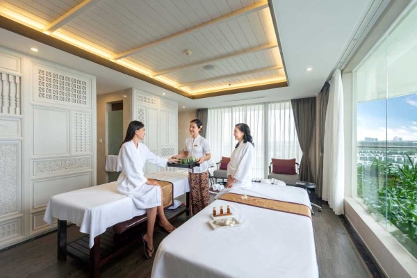 Thư giãn với liệu trình spa chuyên nghiệp tại Vinpearl Resort & Spa Nha Trang