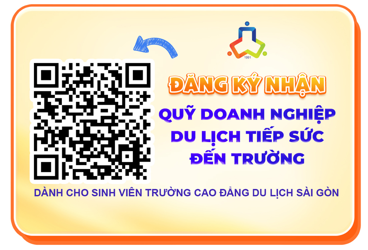 Quỹ Doanh Nghiệp Du Lịch Tiếp Sức Đến Trường dành riêng cho Tân sinh viên Trường Cao đẳng Du lịch Sài Gòn