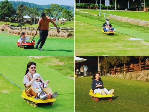 Thỏa thích trượt cỏ cùng bạn bè và người thân tại Mongo Land