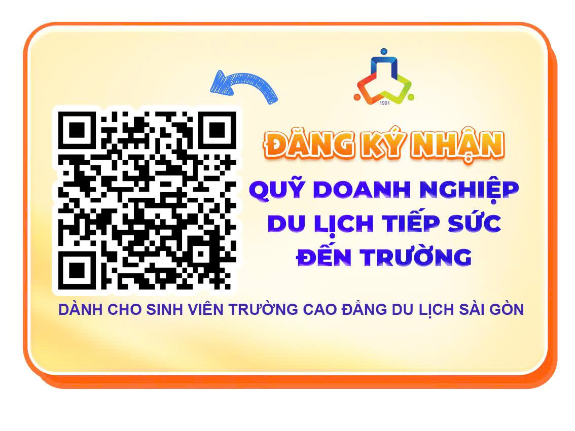 Quỹ Doanh Nghiệp Du Lịch Tiếp Sức Đến Trường dành riêng cho Tân sinh viên Trường Cao đẳng Du lịch Sài Gòn
