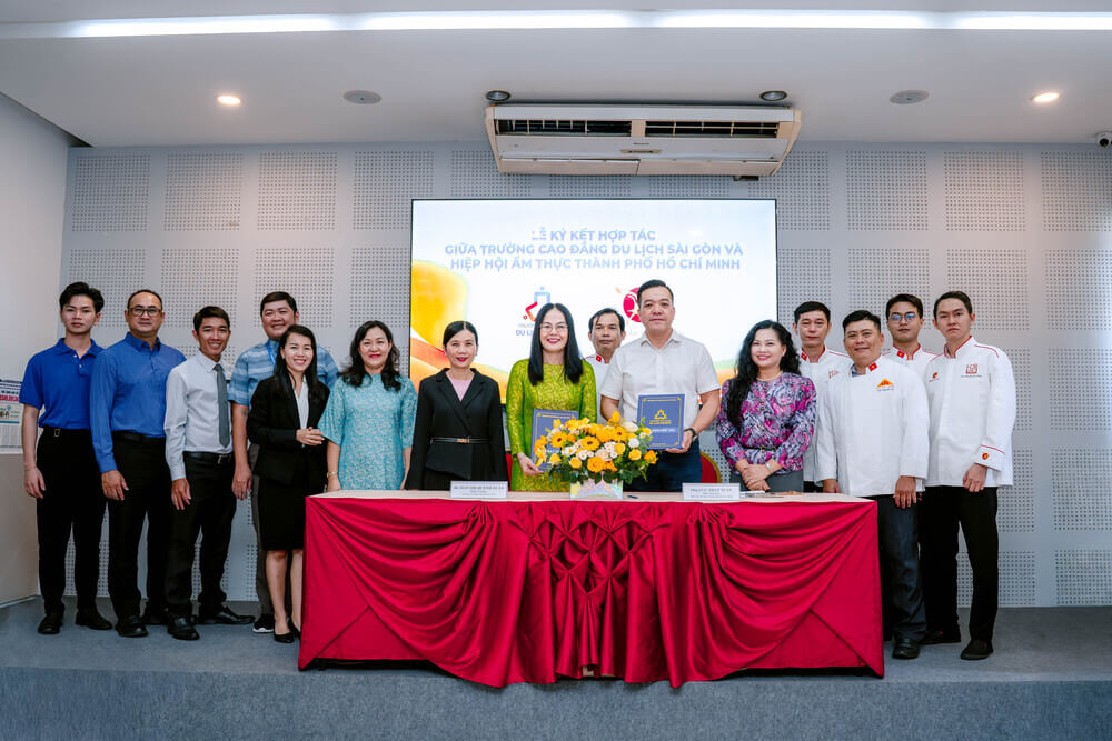 Lễ Ký Kết Hợp Tác Giữa Trường Cao Đẳng Du Lịch Sài Gòn & FBA