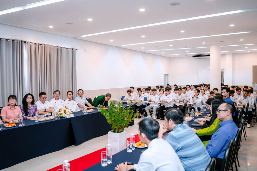 Toàn cảnh Lễ Ký Kết Hợp Tác Giữa Trường Cao Đẳng Du Lịch Sài Gòn & FBA Và Trao Thưởng Cuộc Thi Green Future Chef