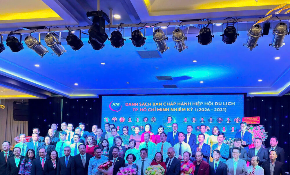 Các đại biểu tại Đại hội Hiệp hội Du lịch TP.HCM nhiệm kỳ I (2026–2031)