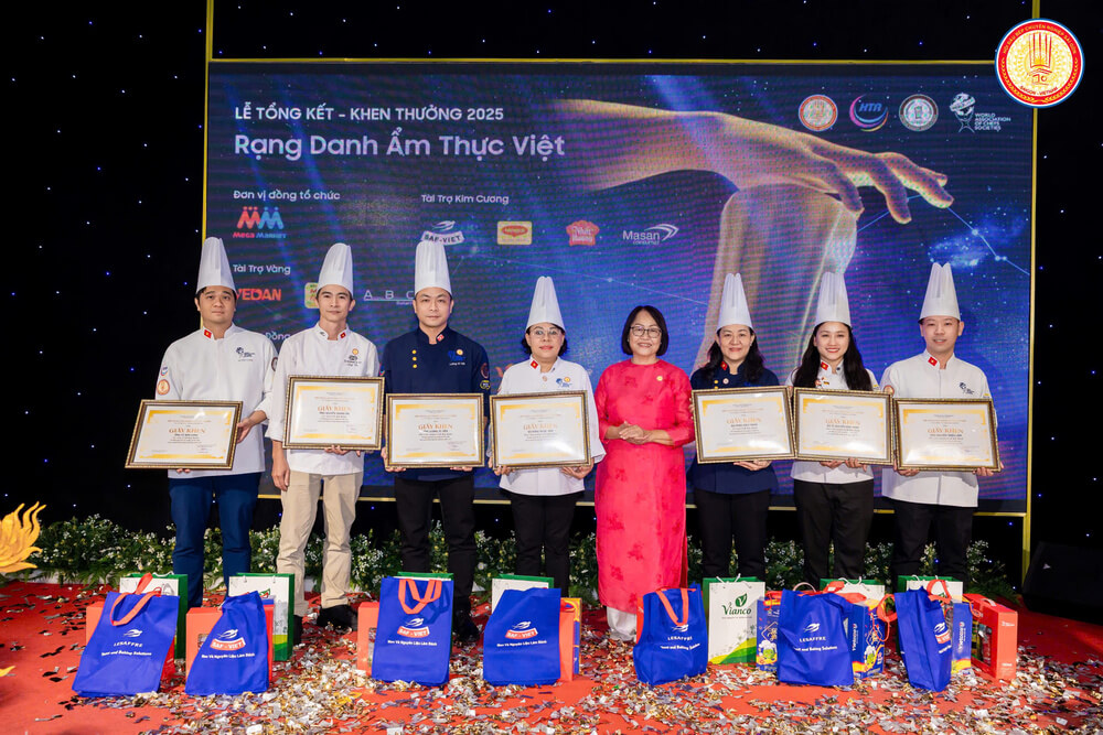 Chương trình Rạng Danh Ẩm Thực Việt Nam – Tổng kết và Vinh danh Khen thưởng 2025