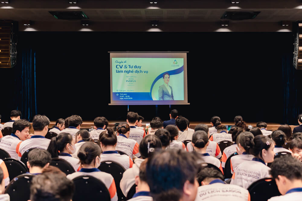 Chuyên đề Hướng dẫn viết CV – Kỹ năng phỏng vấn cùng Khách sạn 5 sao Indigo Saigon The City by IHG