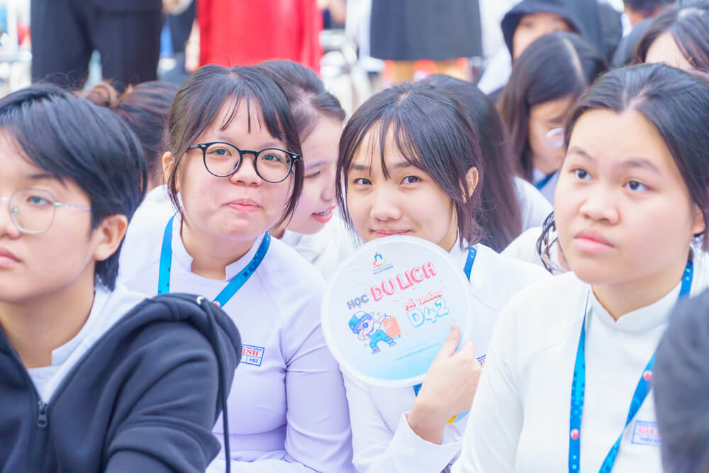 Học sinh tại Trường THPT Gia Định
