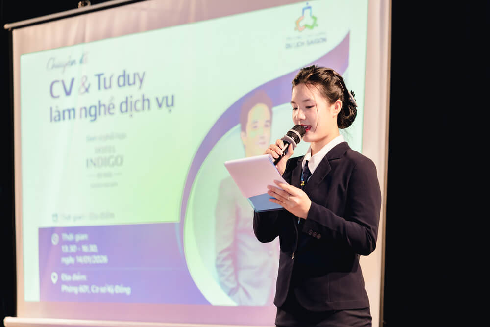 MC chuyên đề Hướng dẫn viết CV – Kỹ năng phỏng vấn cùng Khách sạn 5 sao Indigo Saigon The City by IHG