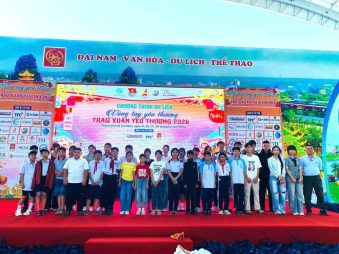 Chương trình Vòng tay yêu thương – Trao Xuân yêu thương do Sở Du lịch TP. Hồ Chí Minh tổ chức