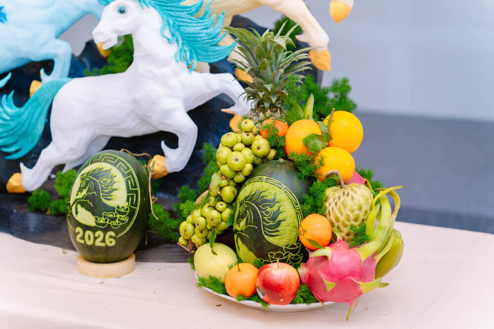 Hướng dẫn trình bày mâm ngũ quả ngày Tết