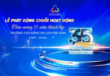 Lễ phát động chào mừng 35 năm ngày thành lập trường Cao đẳng Du lịch Sài Gòn