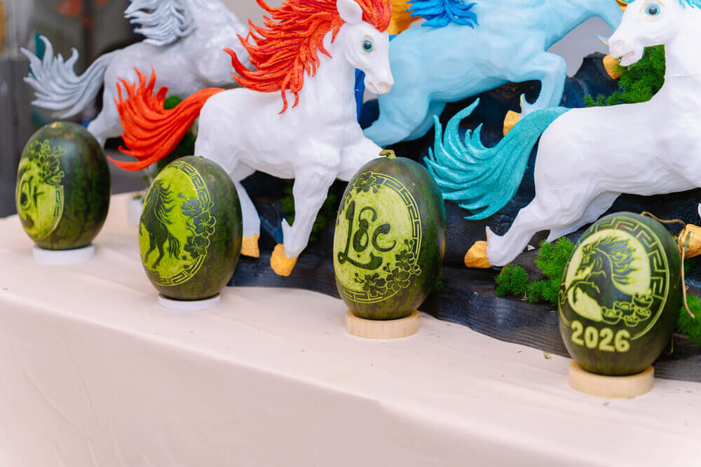 Thành quả sau khi tham gia chuyên đề khắc dưa