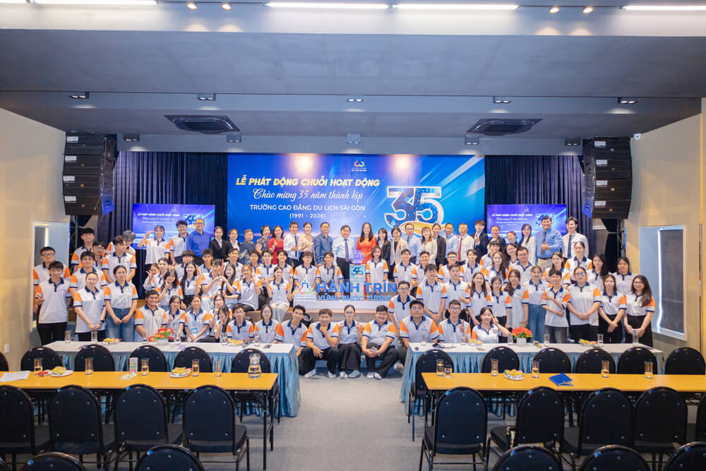 Ảnh tổng kết Lễ phát động chuỗi hoạt động chào mừng 35 năm thành lập Nhà trường (1991 – 2026)