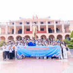 Đoàn viên - Thanh niên trường Cao đẳng Du lịch Sài Gòn tham gia chương trình "Hành trình về nguồn - Theo dấu chân Bác" tại Bến nhà Rồng