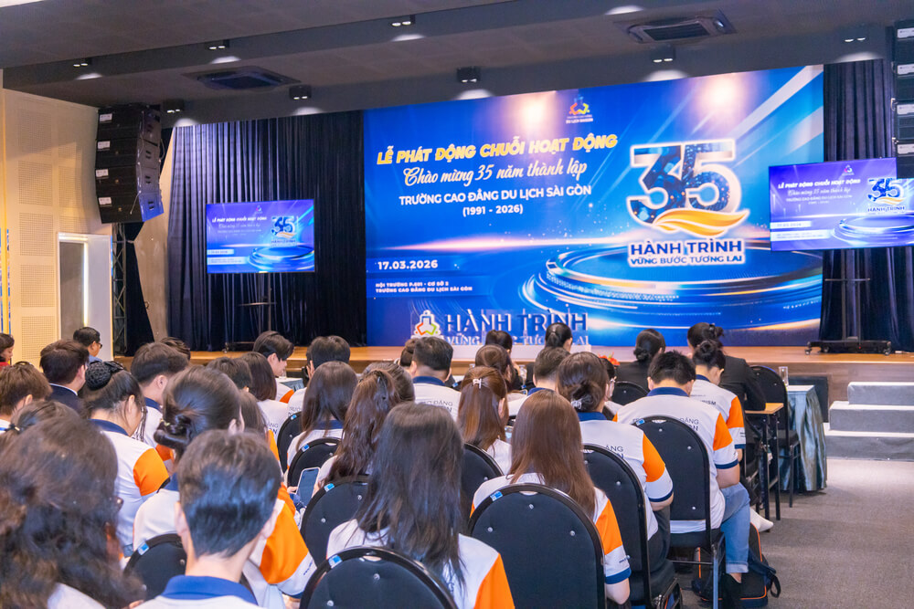 Toàn cảnh Lễ phát động chuỗi hoạt động chào mừng 35 năm thành lập Nhà trường (1991 – 2026)