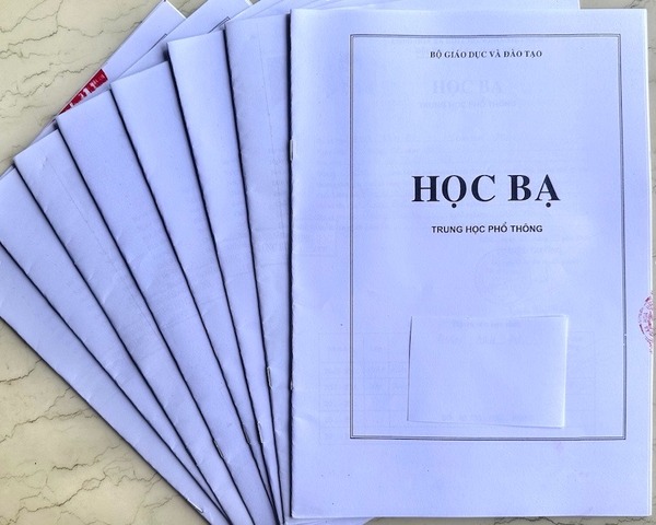 Thí sinh tự do chuẩn bị bản sao học bạ khi đăng ký dự thi tốt nghiệp THPT