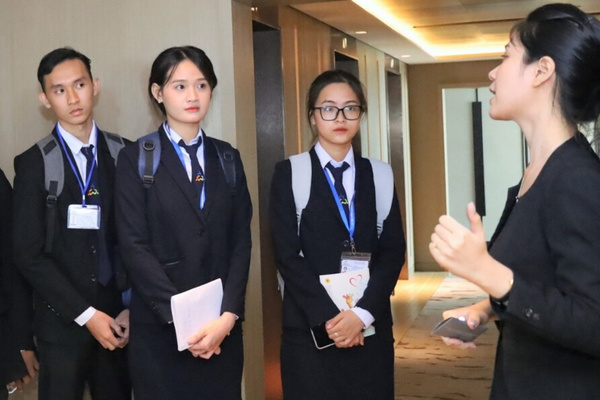 Trường Cao đẳng Du lịch Sài Gòn chú trọng vào thực hành, giúp sinh viên làm quen với văn hóa doanh nghiệp