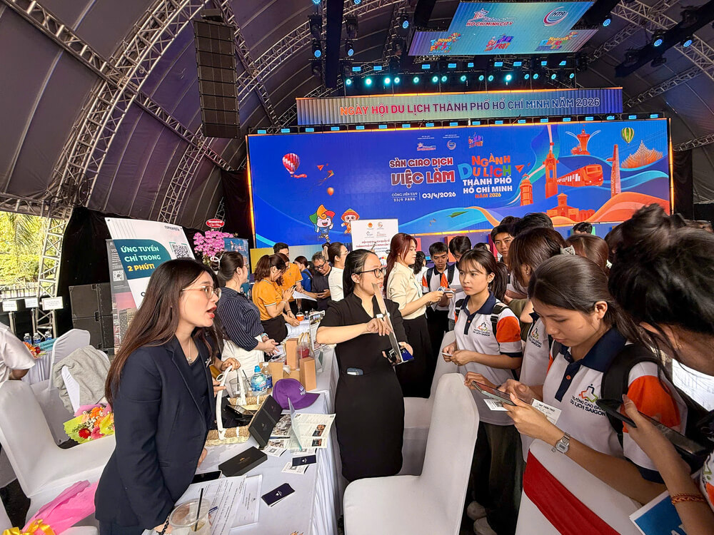 Sinh viên tiếp cận gần 5.000 vị trí việc làm đa dạng trong ngành du lịch – dịch vụ
