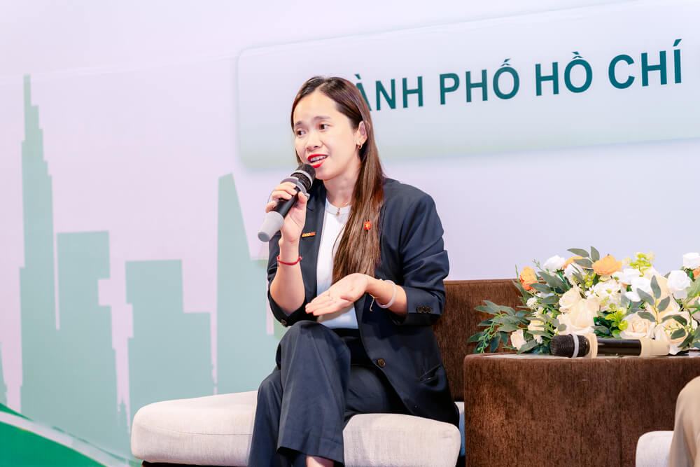 Ms. Lê Thị Tường Vy - Thành viên Hội đồng sáng lập và Giám đốc Truyền thông - Sự kiện InnoEx