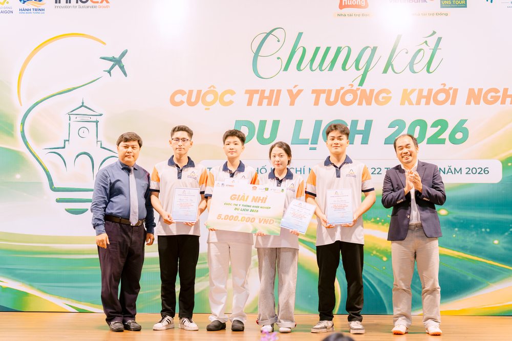 Á Quân cuộc thi Ý tưởng Khởi nghiệp Du lịch 2026