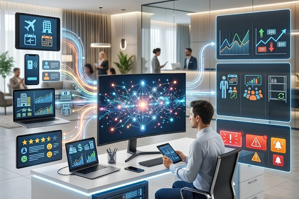 AI có thể tiếp nhận dữ liệu, phân tích, đưa ra đề xuất cho quá trình vận hành khách sạn